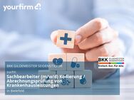 Sachbearbeiter (m/w/d) Kodierung / Abrechnungsprüfung von Krankenhausleistungen - Bielefeld