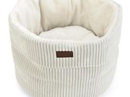 Designed by Lotte Katzenkorb Ribbed - ca. Ø 50 x H 35 cm, hellgrau