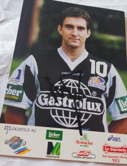 Ex-Handballstar Mark Schmetz (früher TUSEM Essen und TBV Lemgo) / Autogrammpostkarte mit original Unterschrift !! - Magdeburg