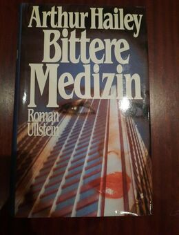 Arthur Hailey Bittere Medizin Roman gebundene Ausgabe - Essen