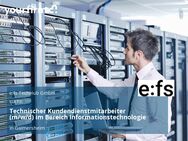 Technischer Kundendienstmitarbeiter (m/w/d) im Bereich Informationstechnologie - Gaimersheim