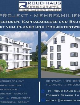 + EXKLUSIVES MEHRFAMILIENHAUS-PROJEKT! + - Mönchweiler