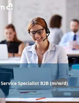 Customer Service Specialist B2B (m/w/d) - Bonn