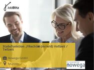Stabsfunktion Recht (m/w/d) Vollzeit / Teilzeit - Münster