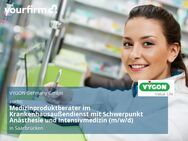 Medizinproduktberater im Krankenhausaußendienst mit Schwerpunkt Anästhesie und Intensivmedizin (m/w/d) - Saarbrücken