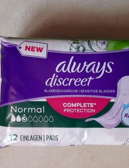 always discreet Einlagen bei Blasenschwäche abzugeben - Walsrode