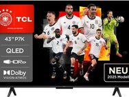 TCL 43P71KX1 QLED-Fernseher (108 cm/43 Zoll, 4K Ultra HD, Google TV, Smart-TV, Multi-HDR, Dolby Vision, Smart TV, Airplay2, Dolby Atmos, Game Master)