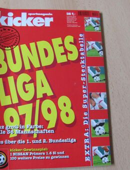 Sportmagazin Kicker 1997/98 - Lehrte