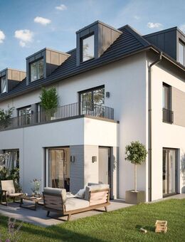 Modernes und nachhaltiges Reiheneckhaus mit Süd-Ost Ausrichtung im schönen Moosach (Haus 3) - München