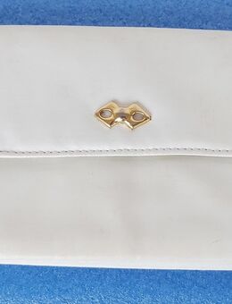 Damen-Abendtasche "Clutch", weiß, neue Ausstellungsware - Simbach (Inn) Zentrum