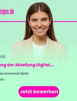 Leitung (m/w/d) der Abteilung Digitale Bibliotheksdienste - Berlin