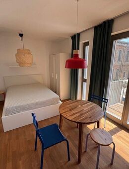 Weißensee: Berliner Allee: ERSTBEZUG im NEUBAU - ab SOFORT: 1-Zi-Whg, 30 m² - 1. OG + SÜD-TERRASSE - Berlin