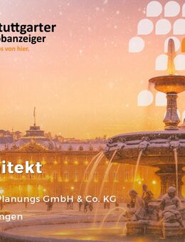 Architekt (m/w/d) - Tübingen