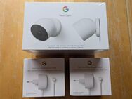 2 Google Nest Cam Outdoor mit Akku + 2 10m Kabel neu originalverpackt - Sprockhövel