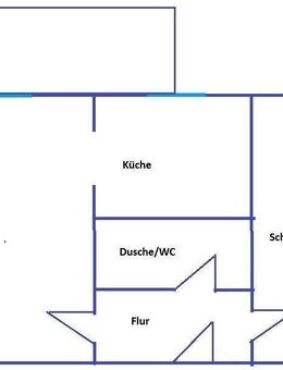 moderne und großzügige 2-Raumwohnung mit Balkon am nördlichen Stadtrand Weimar`s - Weimar