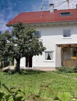 BEZAHLBARE HAUSHÄLFTE MIT TEILRENOVIERUNG - Westendorf (Landkreis Ostallgäu)