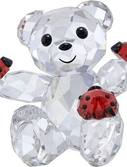 Swarovski Dekofigur Kristallfigur Sammelfigur Kris Bär Viel Glück Bär (1 St), Swarovski® Kristall