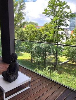 Exklusives Wohnen direkt an der Spree - Möblierte 2-Zimmer-Wohnung (97m2) auf der Halbinsel Stralau - Berlin