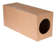 zooplus basics Papiertunnel für Katzen - B 27 x H 22 x L 65 cm
