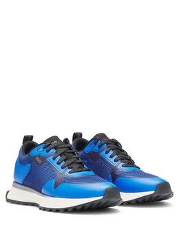 BOSS Jonah Runn Sneaker, Freizeitschuh, Halbschuh, Schnürschuh mit weichem Schaftrand