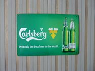 CARLSBERG BRAUEREI (Dänemark) - Blechschild (20x30cm) - Leverkusen