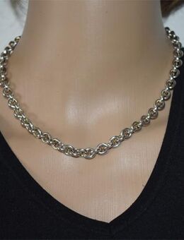 Schwere 925er Sterlingsilber Kette. Gewicht 60,86 g - Herne