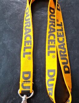 Schlüsselanhänger Logo Duracell neu 49cm lang Schlüssel Karabinerverschluss - Essen