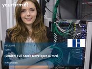 (Senior) Full Stack Developer w/m/d - München