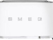 Smeg Toaster TSF02WHEU, 2 lange Schlitze, für 4 Scheiben, 1500 W