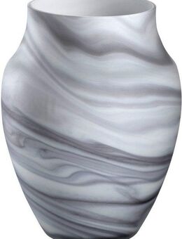 LEONARDO Tischvase Dekovase POESIA, in Marmoroptik (1 St), aus Glas, handgefertigt, Höhe ca. 22,5 cm