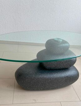 Couchtisch mit Glasplatte - Aglasterhausen