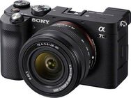 Sony ILCE-7CLB - Alpha 7C E-Mount mit SEL2860 Vollformat-Digitalkamera (FE 28–60 mm F4–5,6, 24,2 MP, FE 28–60 mm F4–5,6, 24,2 MP, 4K Video, Echtzeit-AF)