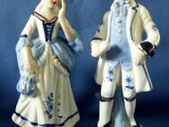 2 Porzellanfiguren im barocken Stil - Niederfischbach
