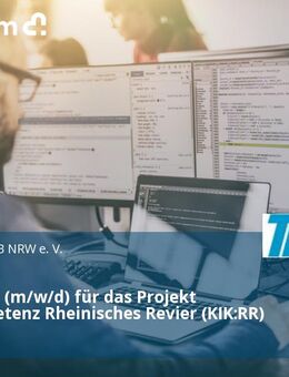 Berater:in (m/w/d) für das Projekt „KI-Kompetenz Rheinisches Revier (KIK:RR) - Düsseldorf
