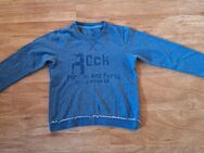 Tchibo Kids Sweatshirt Gr. 134/140 *wie neu* türkisblau Baumwolle + BioBaumwolle - Mudersbach