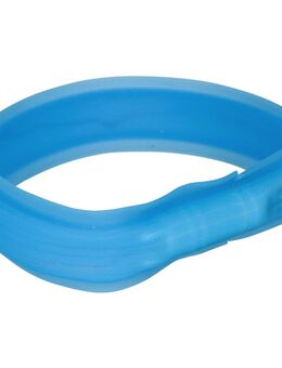 Trixie USB Flash Leuchthalsband Hund Langhaar - Größe M-L: 50 cm, 30 mm breit
