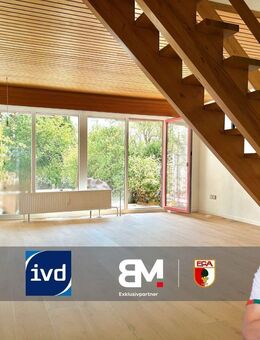 Helle EG Maisonette in Landsberg am Lech auf 108 m² mit Süd-Garten, Balkon & TG-Stellplatz - Landsberg (Lech)