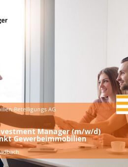 (Senior) Investment Manager (m/w/d) Schwerpunkt Gewerbeimmobilien - Bergisch Gladbach