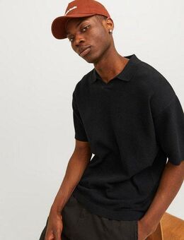 Jack & Jones Poloshirt JORLINEN BLEND KNIT SS POLO SN