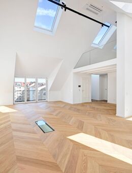Modernes Wohnen im Erstbezug: Traumhafte Dachgeschoss-Maisonette in bester Lage! - München