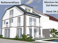 Neubau: Großzügiges Reihenendhaus Eigenes Flurstück - Terrasse - 3 Balkone - München