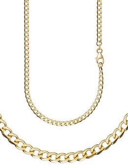Firetti Collierkettchen Schmuck Geschenk Gold 333 u. 585 Armband Kette Panzerkette diamantiert, Made in Germany