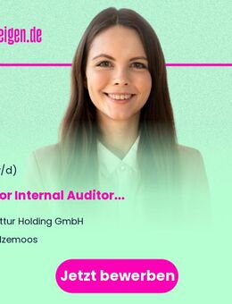 Senior Internal Auditor (f/m/d) - Sulzemoos