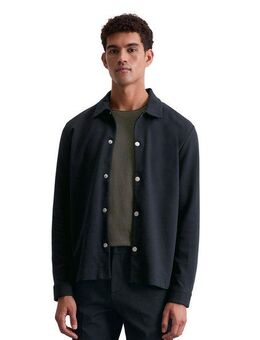 Marc O'Polo Hemdjacke Sweat-Overshirt regular fit aus Bio-Baumwoll-Mix