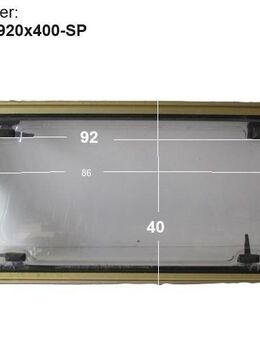 Tabbert Wohnwagenfenster ca 92 x 40 bzw 86 x 36 gebr. KÜCHENFENSTER Birkholz (zB 680 Comtesse) Sonderpreis - Schotten Zentrum