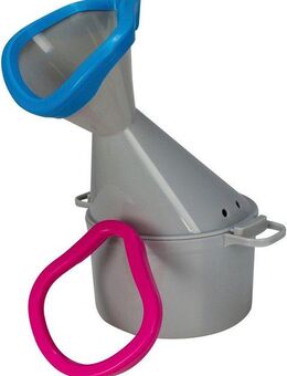 Hydas Inhalator für eine angenehme Anwendung, mit 2 Soft-Aufsätzen für Mund und Nase, zum Befüllen mit heißem Wasser und Zusätzen, 700 ml Fassungsvermögen
