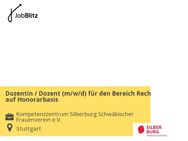 Dozentin / Dozent (m/w/d) für den Bereich Recht auf Honorarbasis - Stuttgart