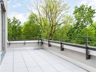 Repräsentative Dachterrassenwohnung mit Wärmepumpe / Photovoltaik, KfW 40 QNG Plus u.v.m.! - Fürstenfeldbruck