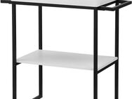 welltime Waschtisch Stockholm, Badmöbel Metalloptik inkl. Becken, Breite 60 cm Waschplatz