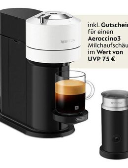 NESPRESSO Kapselmaschine Vertuo Next ENV 120.W von DeLonghi, White